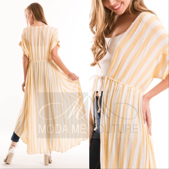 STRIPED KIMONO - Picture 2 of 2